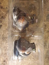 BRAND NEW Essential Home HIPPO Salt & Pepper Shaker Set Vintage K-Mart