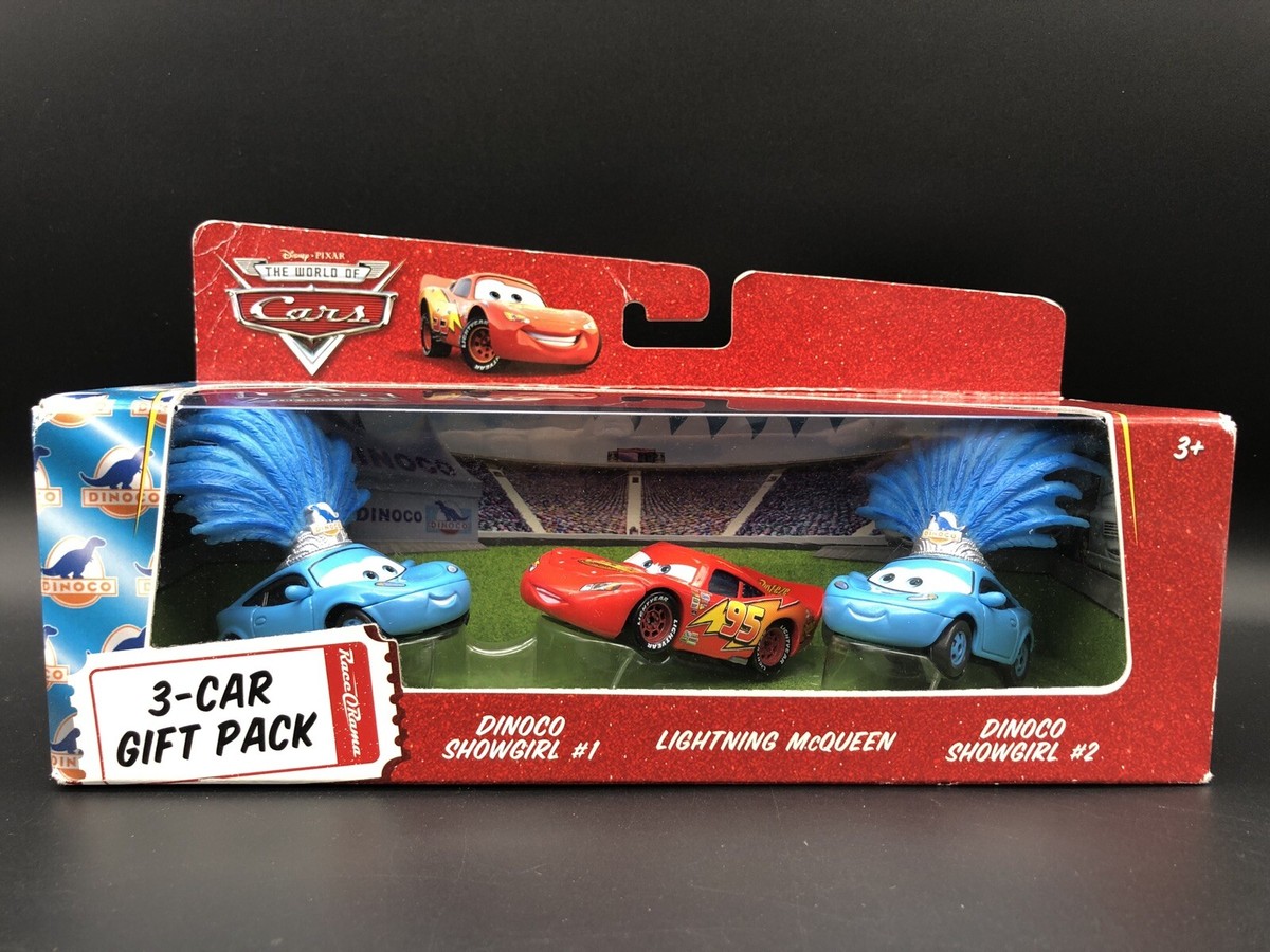 Disney Pixar Cars 3 Car Gift Pack Aggro Lightning McQueen Dinoco