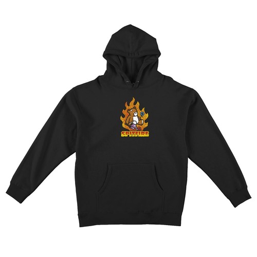 Spitfire Old English Logo Fill Hoodie Brown | eBay