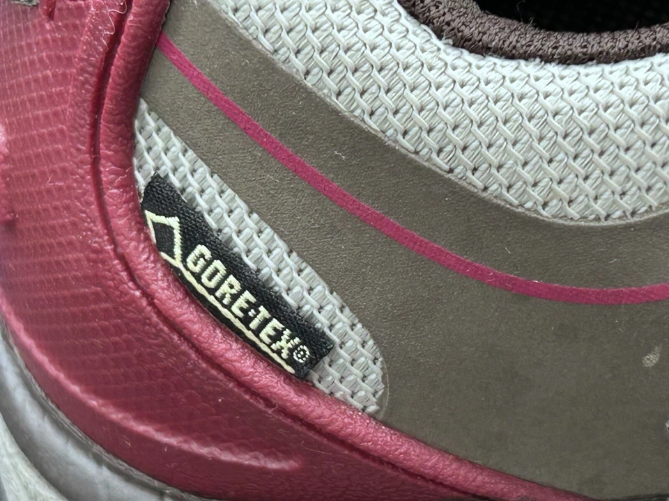 Clarks Wave Zapatos para Caminar Gore-Tex Senderistas Caminantes Para Mujer Talla 5.5 Marrón Granate Cálidos Foto 2 de 4