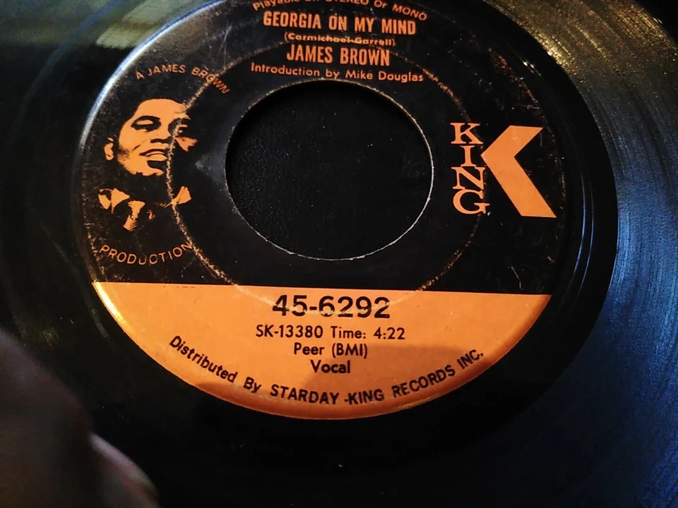 James Brown "Georgia On My Mind/Its A New Day (Part 1, Part 2)" Northern Soul 45 - Image 3 of 3