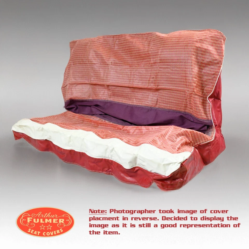NOS Vtg. Arthur Fulmer Seat Covers 1950-1954 Chevrolet/Chevy Pick-Up Truck - Image 3 of 4
