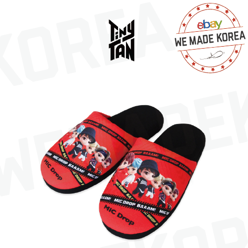 BTS TinyTAN MIC DROP Slippers Indoor 