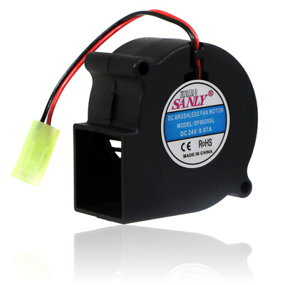 DIMPLEX Elektro Feuer Lüfter DC Motor Einheit SF6028SL(R) 24V 0,07A ORIGINAL