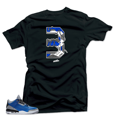 jordan 3 varsity blue shirt