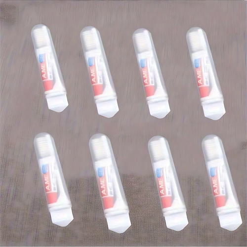PORTABLE TRAVEL TOOTHBRUSH SET WITH SOFT BRISTLES & TOOTHPASTE 2/4/8PCS - Picture 7 of 8