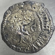 1400’s Medieval Coin King Ferdinand Queen Isabella 1474-1516 Spain Blanca
