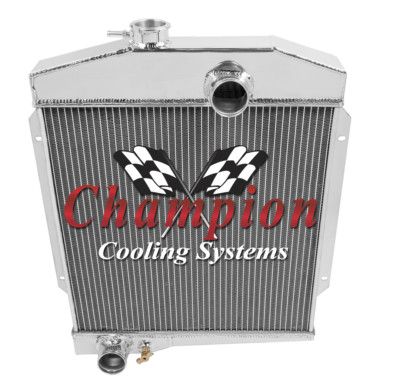 MN Champion 3 Row Radiator for 1961 - 1971 International Scout 4 Cylinder Engine
