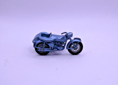 Vintage Matchbox Lesney #4C Triumph motorcycle & sidecar w/ BPW's