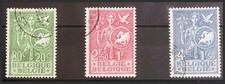 Belgium. Used Yvert 927/29. 1953. Complete Series. Magnificent. Yvert 2011: 50 E