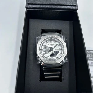 G SHOCK (G Shock) CASIO watch FINE METALLIC SERIES GM 2100YM 8AJF men's silver