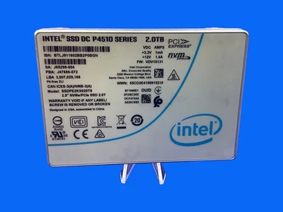 Intel SSDPE2KX020T8 DC P4510 2TB PCIe NVMe U.2 2.5in SSD Intern - Bild 1 von 4