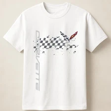 Chevrolet Corvette Sports Car Bold Collector Style Unisex T Shirt