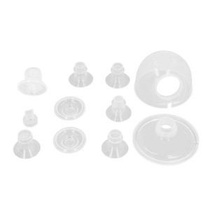 La pompe à sein portable Inserts de brume Valve Duckbill Facile à nettoyer Silicone Breast
