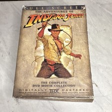 Paramount Indiana Jones Complete DVD Movie Collection Full Screen 4-Disc PG-13