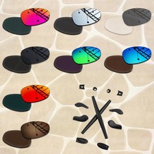 Kit de lentes de repuesto polarizadas y goma para Oakley Juliet Gen 1 (1999-2000)