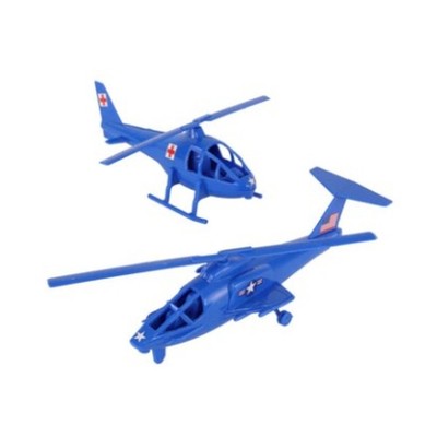 VictoryBuy Toys Attack & Transport Helicopters - Blue New