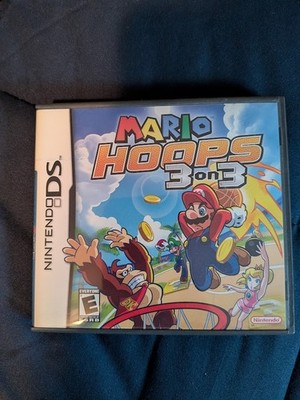 Mario Hoops 3 on 3 - Nintendo DS - 2006 - Complete