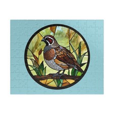 Bobwhite Jigsaw Puzzle 110-piece bird watcher lover indoor fun USA ship gift