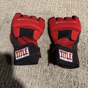 Title Boxing Classic Gel Glove Wraps - Barely Used
