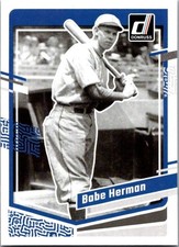 2023 Panini Donruss - Babe Herman