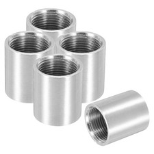 5Pcs Weld Coupling 304 Stainless Steel 3/4 NPT Female Half Threaded Connector