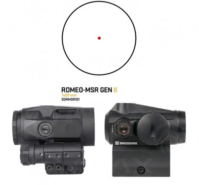 Sig Sauer ROMEO MSR Gen 2 / Juliet 3 Micro Flip Magnifier Combo Kit SORJMSR101
