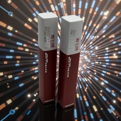 2- Pack - Maybelline Super Stay Matte Ink - HUSTLER 335 - 0.17 fl oz - SEALED