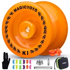 Responsive Yoyo K1 for Kids & Beginners, Includes Unresponsive Bearing & Acce...