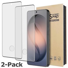 2-Pack Full Cover Tempered Glass Screen Protector For Samsung Galaxy S26 Ultra