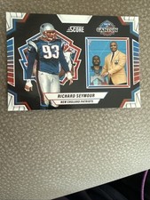 2025 Panini Score Football Men of Canton 14 Richard Seymour, New England Patriot