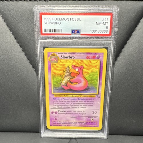 Slowbro (Unlimited) graded PSA 8 for sale on eBay
