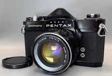 [Exc+5] Asahi Pentax Spotmatic SP & Super Takumar 55mm f/1.8 From Japan #CP259