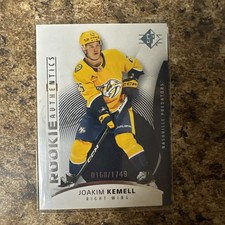 Joakim Kemell Rookie Authentics SP /1749