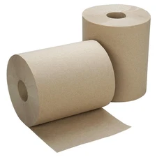 ABILITY ONE 8540-01-591-5146 Paper Towel Roll,Continuous,Brown,PK12 22P475