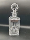 VTG TIFFANY & CO. SYBIL  SQUARE CLEAR CRYSTAL WHISKEY DECANTER w STOPPER READ