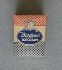 Borden's vintage Elsie checkered 1 quart ice cream pail cardboard carton — photo 3