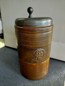 Rare VTG Gerz Koenig Pilsener Jahreskrug 1980