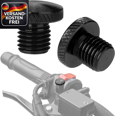 Motorrad Spiegel Blindstopfen Aluminium CNC M8 M10 Set für Most Motorräder