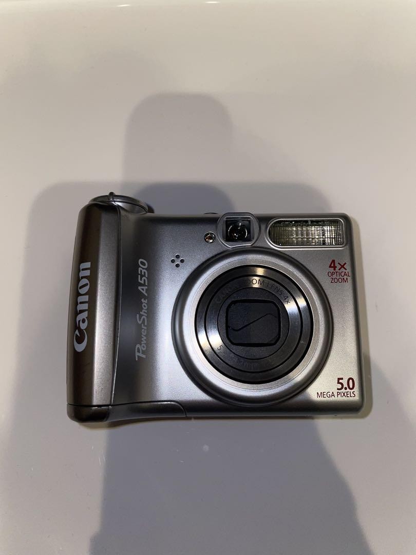 ■完動品 Canon Powershot A530 コンパクトデジタルカメラ Amazon.com: Canon PowerShot A530 5MP 數位相機,附4 倍光學變焦