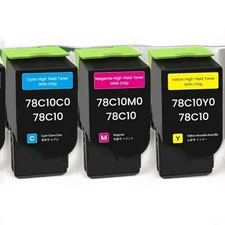 78C10 COMPATIBLE TONER CARTRIDGE REPLACEMENT FOR LEXMARK CS421 CX522 