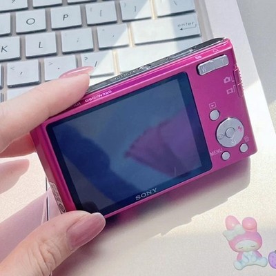 Sony Cyber-shot DSC-W320 Pink Digital Camera 14.1MP 4x Optical