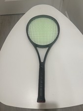 WILSON PRO STAFF 97LS v11 4 1/4 Grip Solinco Hyper-G Strings Tennis Racket Used
