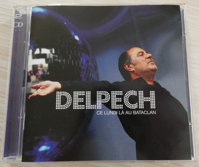 SELTENE 2 CD ALBUM CE MONTAG LA AU BATACLAN MICHEL DELPECH 24 TITEL 2005