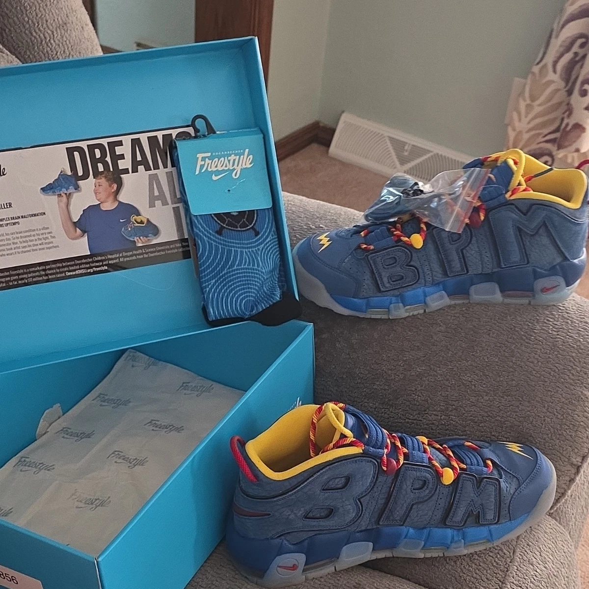 Preços baixos em Nike Air More Uptempo Blue | eBay