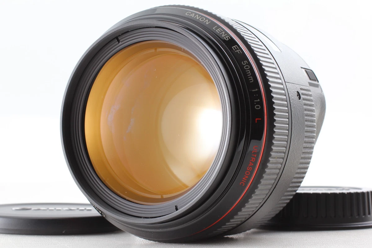 Canon EF Camera Lenses 50mm Focal f/1 Maximum Aperture for sale - eBay