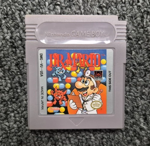 Dr. Mario (Nintendo Game Boy, 1990) GB Original