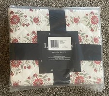 Ralph Lauren Maren Cotton Diamond Stitch Standard Pillow Sham 20 X 26 ORG: 60