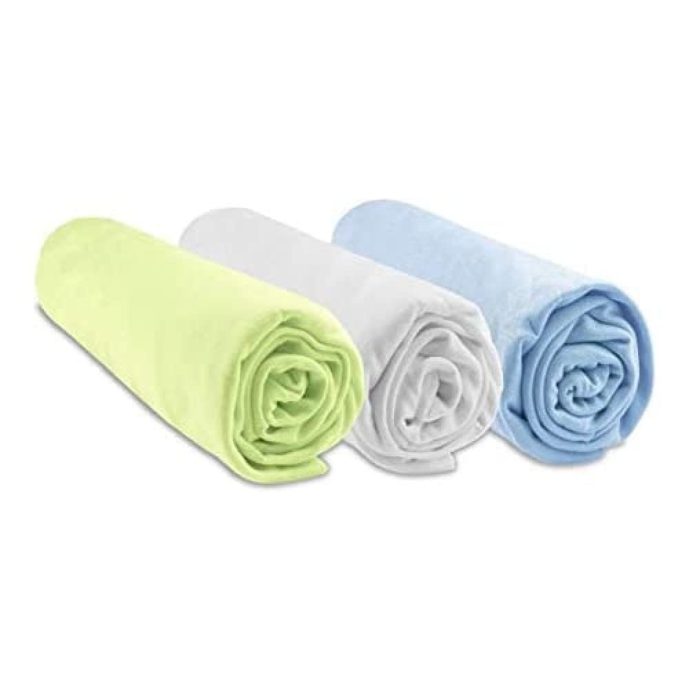 Drap housse 40x80 extensible pour nacelle et berceau pour éviter les plis sous bébé
