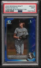 2022 Bowman Draft Chrome Blue Refractor 142/150 Noah Schultz PSA 9 MINT 0xr2